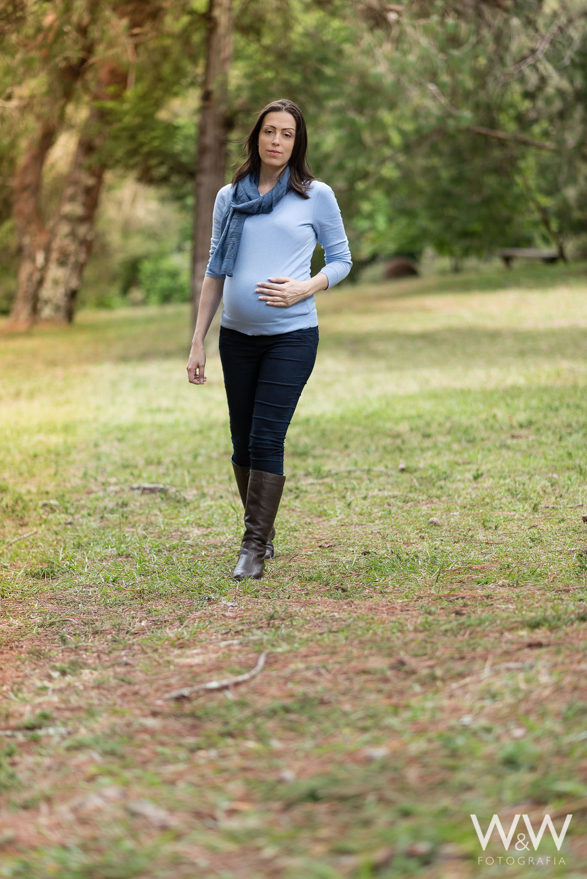 ensaio gestante campos do jordão são paulo externa parque