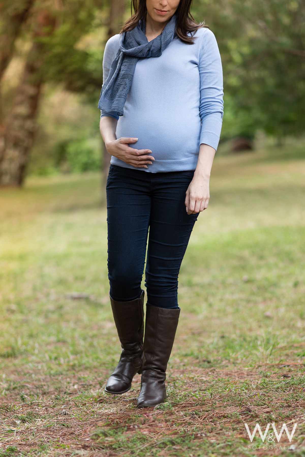 ensaio gestante campos do jordão são paulo externa parque
