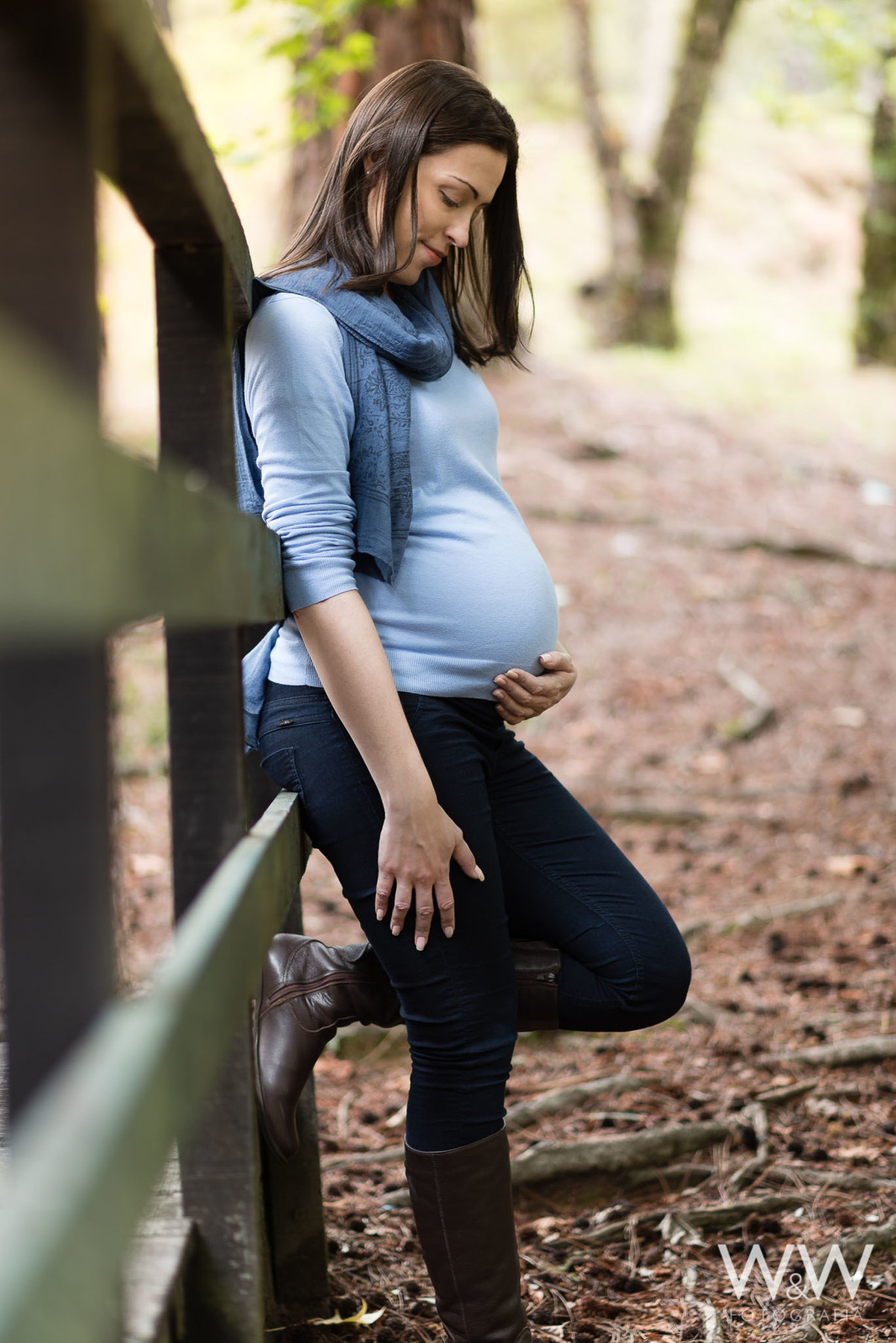 ensaio gestante campos do jordão são paulo externa parque