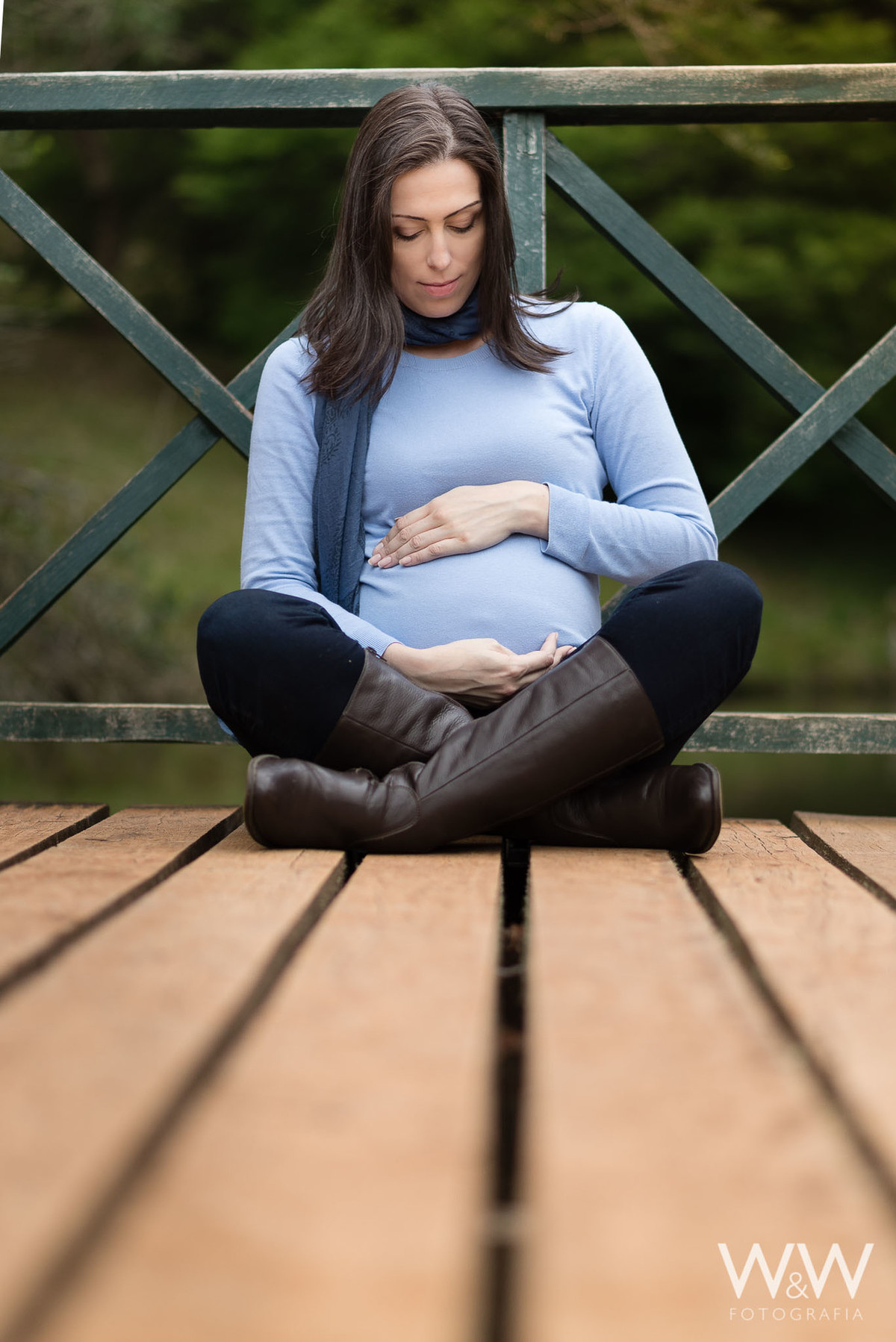 ensaio gestante campos do jordão são paulo externa parque