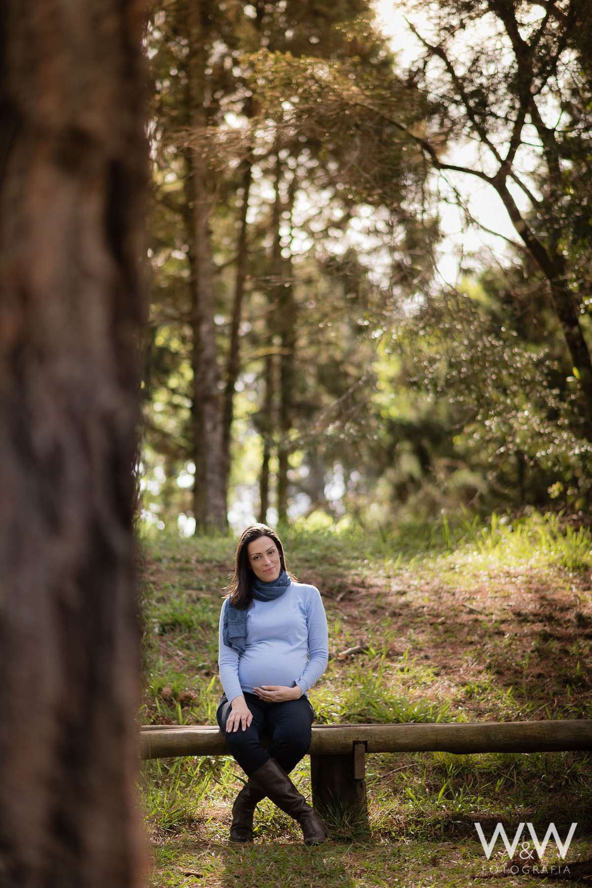 ensaio gestante campos do jordão são paulo externa parque