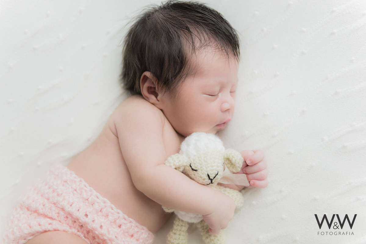 ensaio newborn menina est&uacute;dio wewfoto s&atilde;o paulo