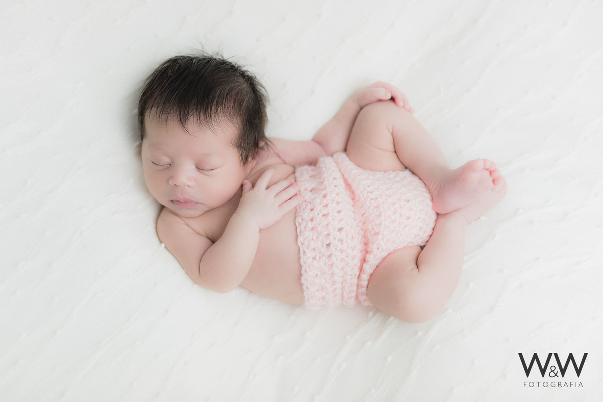 ensaio newborn menina est&uacute;dio wewfoto s&atilde;o paulo