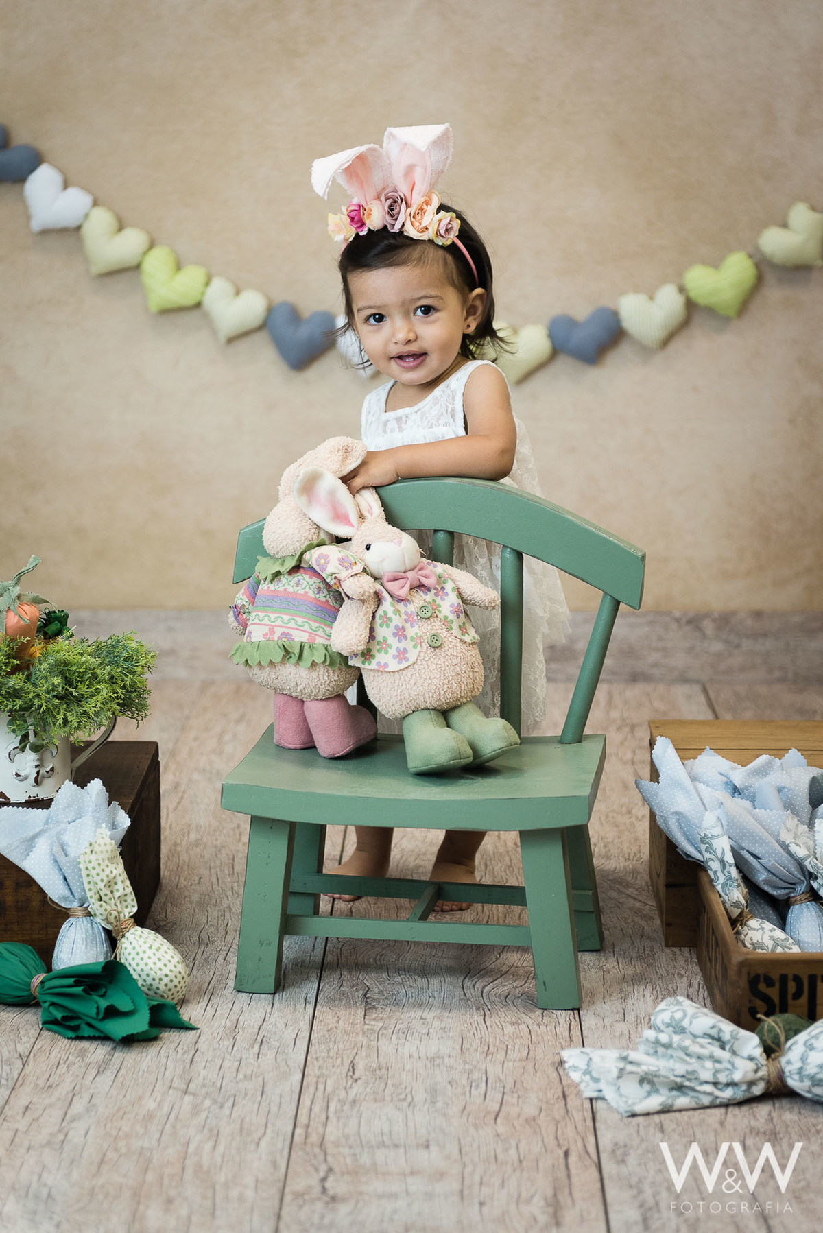 ensaio tem&aacute;tico p&aacute;scoa est&uacute;dio wew fotografia coelhos