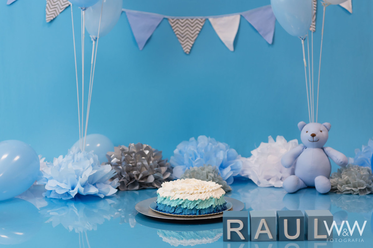 ensaio cake smash wewfotografia est&uacute;dio s&atilde;o paulo azul