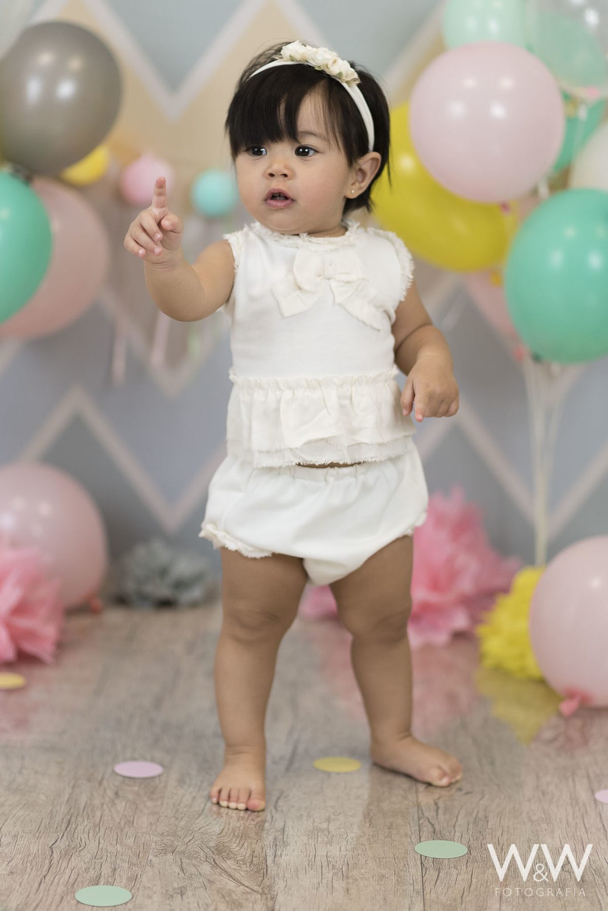 smash the cake menina maya são paulo estúdio ensaio de 1 ano wewfoto