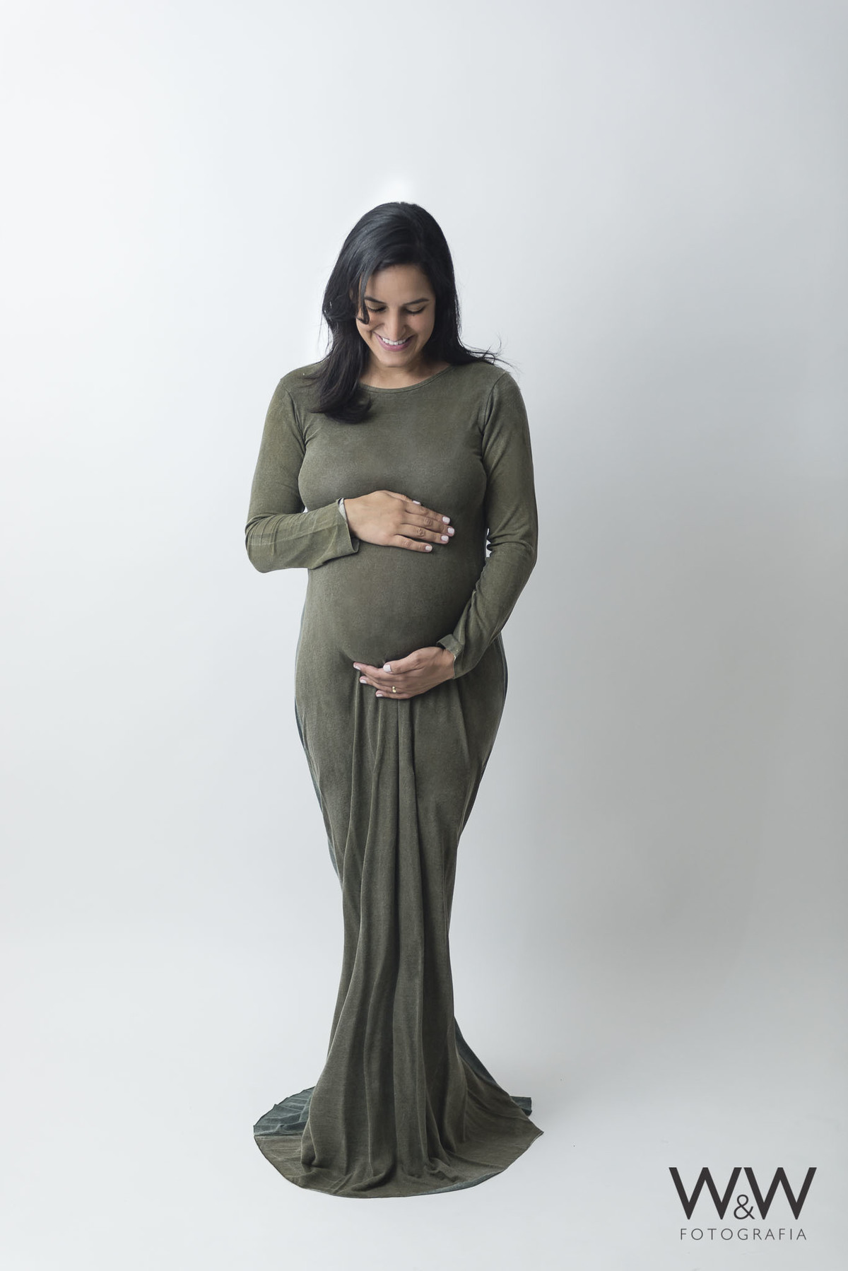 ensaio gestante estúdio são paulo wewfotografia clean