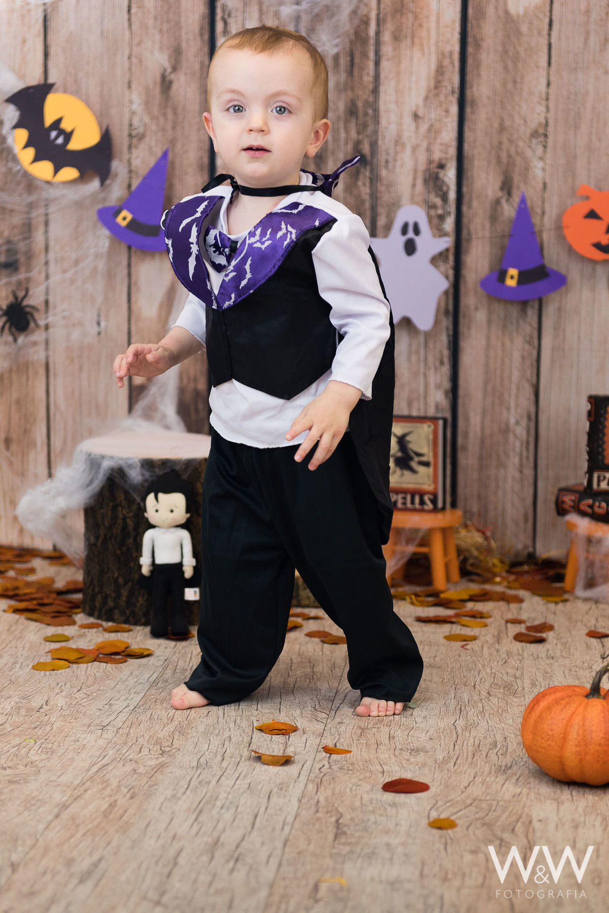 mini ensaio infantil halloween em estúdio são paulo wewfoto wewfotografia 