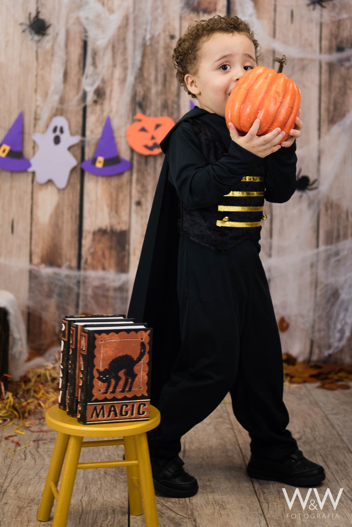 mini ensaio infantil halloween em estúdio são paulo wewfoto wewfotografia 