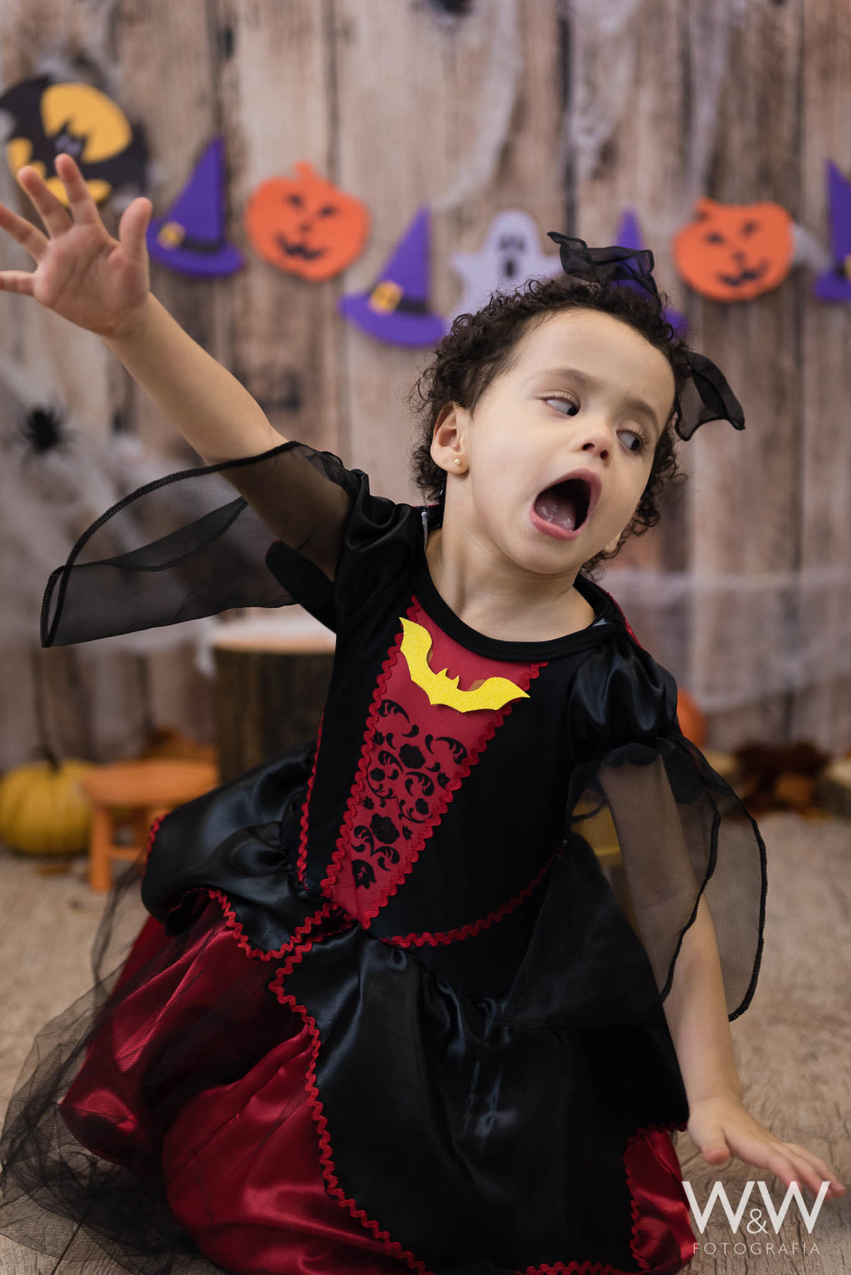 mini ensaio infantil halloween em estúdio são paulo wewfoto wewfotografia 