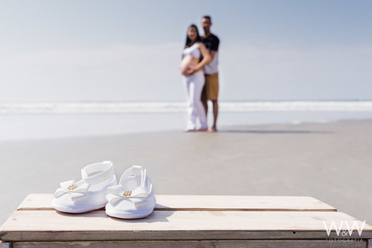 ensaio gestante gestacao casal praia iporanga guaruja sao paulo sp