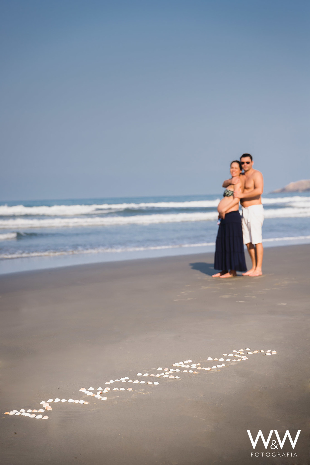 ensaio gestante gestacao casal praia iporanga eden guaruja sao paulo sp