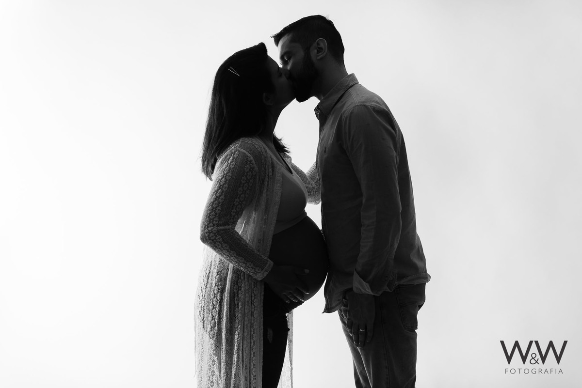 ensaio gestante estúdio são paulo wew fotografia neutro natural