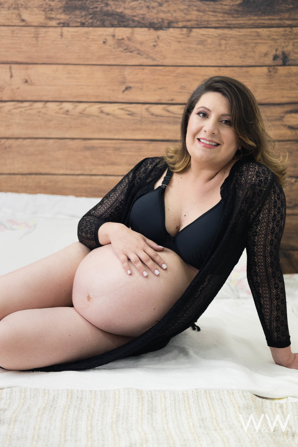 ensaio gestante estúdio campo belo w&w fotografia 