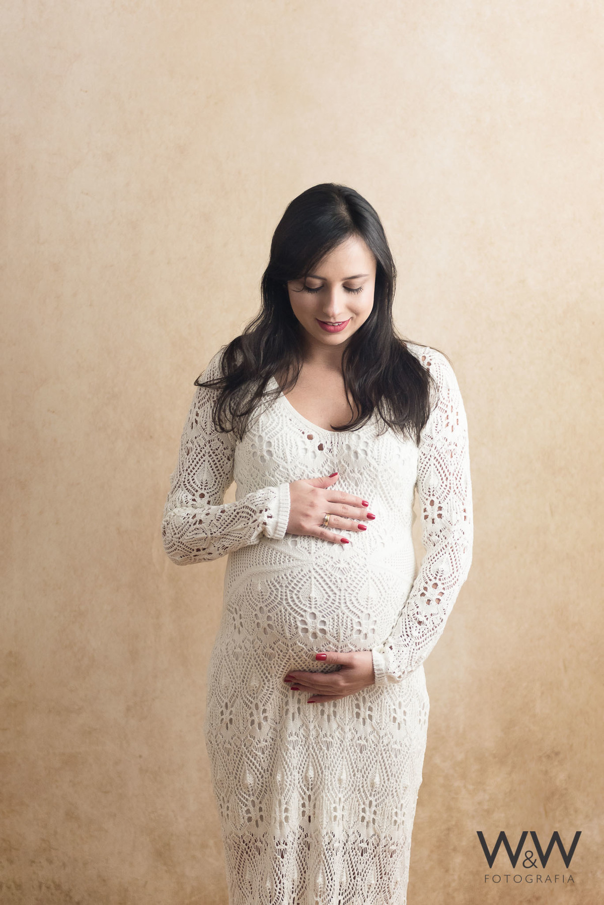 Ensaio gestante em estúdio campo belo são paulo wewfotografia