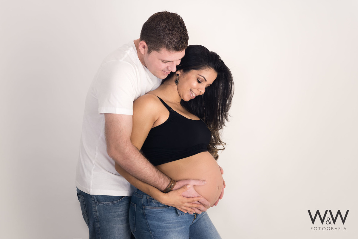 ensaio gestante tatiane em estúdio campo belo são paulo zona sul wewfoto 