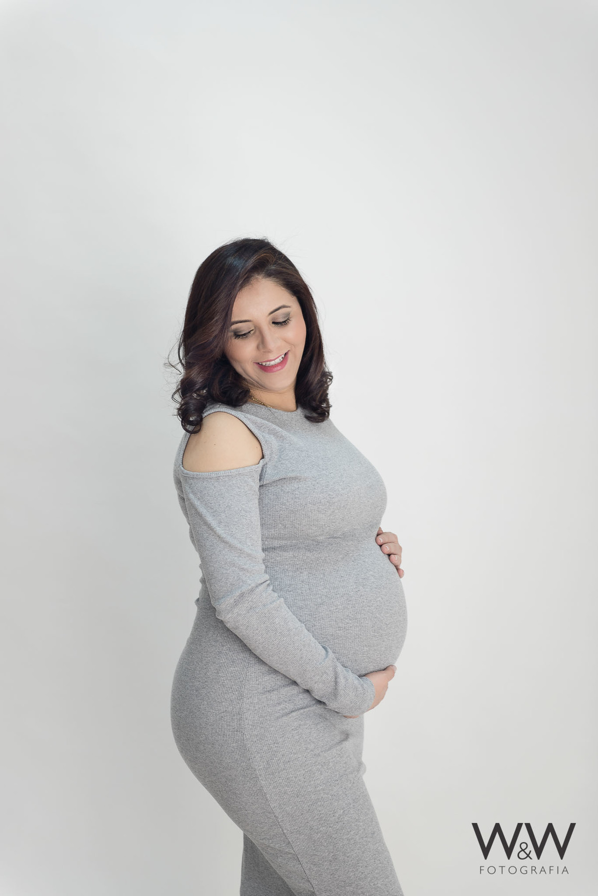 ensaio gestante em estúdio são paulo campo belo wewfoto wewfotografia