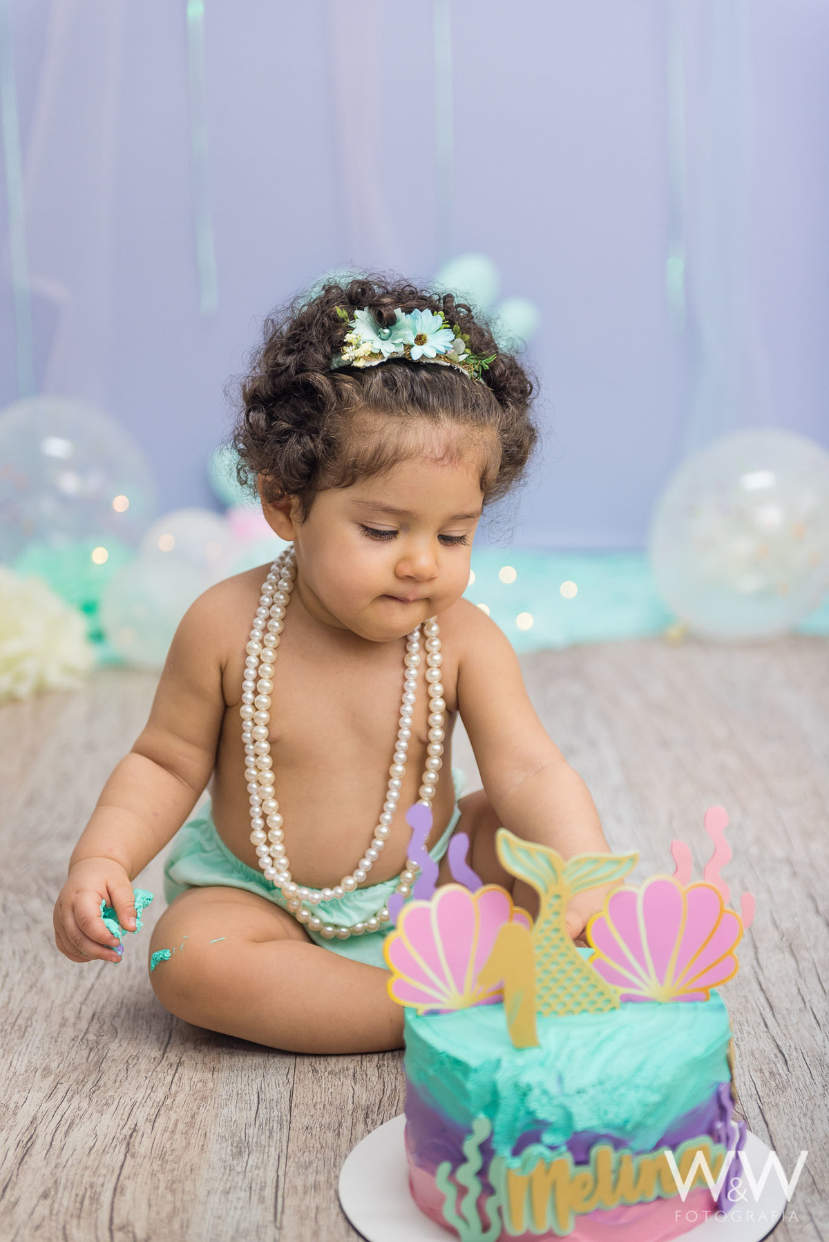 ensaio smash the cake estúdio wew fotografia são paulo sereia