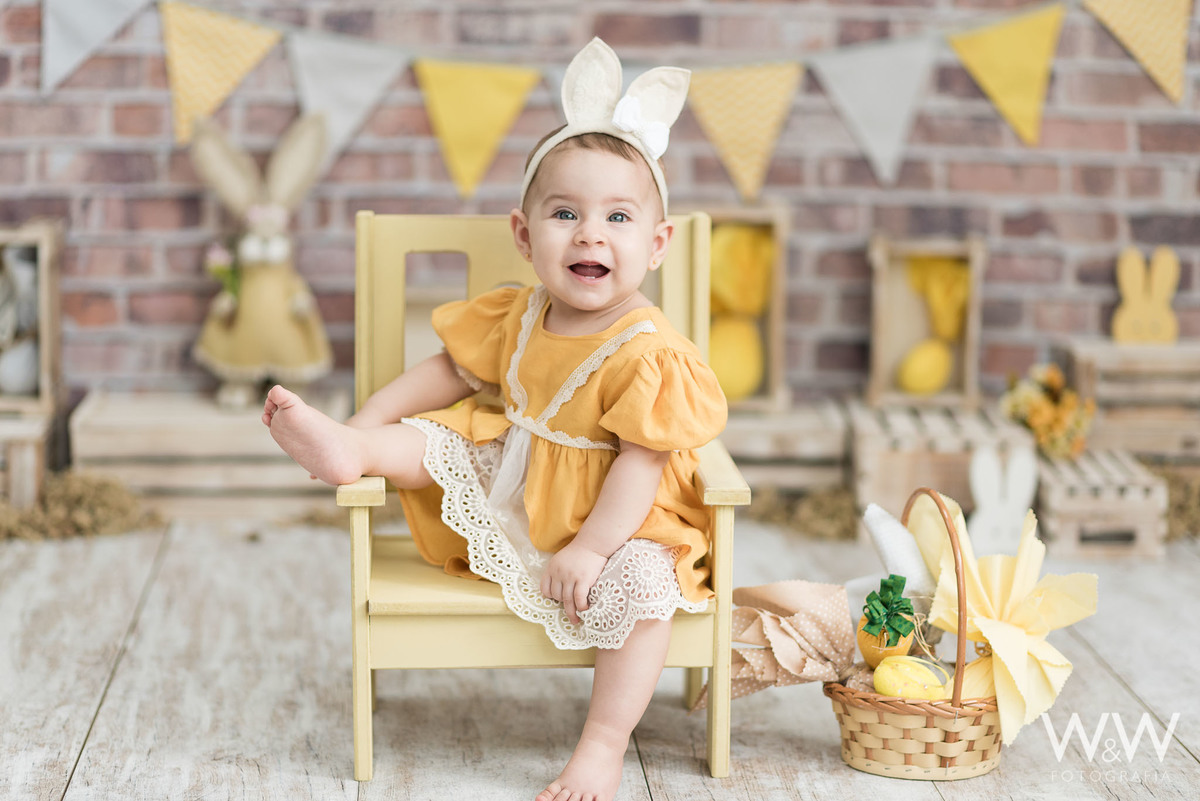 ensaio Pascoa 2021 em estúdio menina bebê são paulo chácara santo antonio wewfotografia