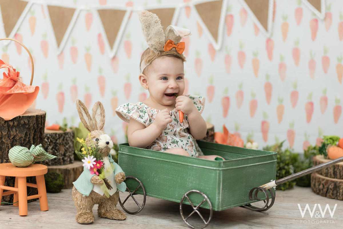 ensaio Pascoa 2021 em estúdio menina bebê são paulo chácara santo antonio wewfotografia