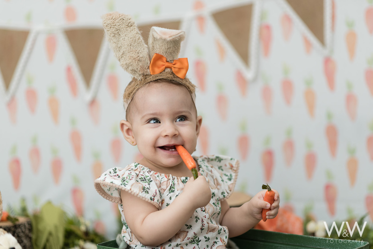 ensaio Pascoa 2021 em estúdio menina bebê são paulo chácara santo antonio wewfotografia