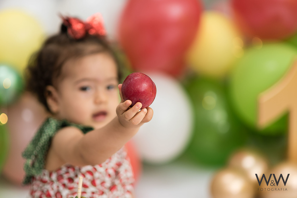 ensaio fruitsmash menina estúdio wewfotografia bolo melancia smashthefruit