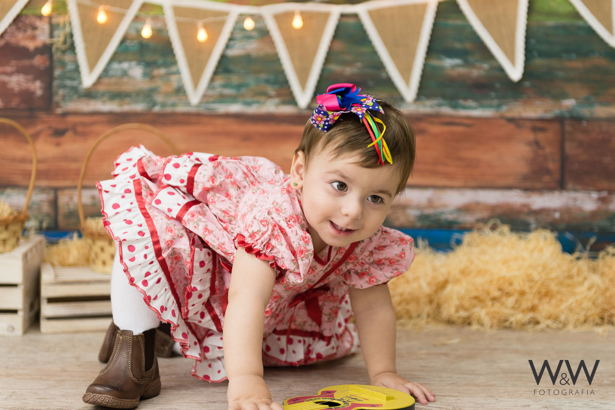 arraiá junino 2021 ensaio infantil junino festa junina em estúdio são paulo zona sul wewfotografia