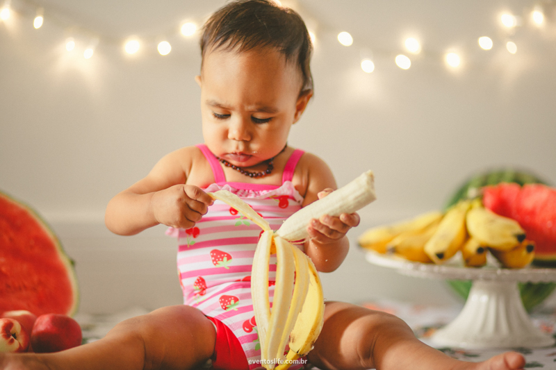 smash the fruit ensaio infatil primeiro ano elisa life fotografia espontanea banana