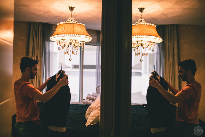 Life Fotografia de casamento Sorocaba Brasil Alex Oliveira Cyndi Omoto Ipanema Rafaelly e André Making of Groom