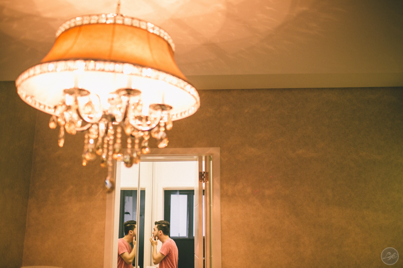 Life Fotografia de casamento Sorocaba Brasil Alex Oliveira Cyndi Omoto Ipanema Rafaelly e André Making of Noivo