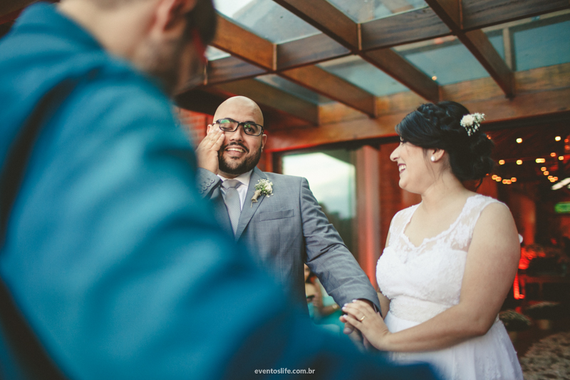 casamento kaká e victor, chacara vo toninha, sorocaba, sp, life fotografia, case de dia, bola de neve, casamento rustico, cerimonia, noivo emocionado, fotografia criativa, espontanea, real