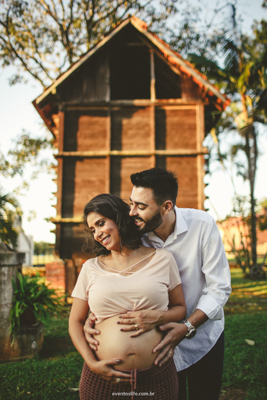 Ensaio gestante fotografia criativa espontânea na fazenda de dia pôr do sol sunset life fotografia sorocaba itu fazenda vassoural casados