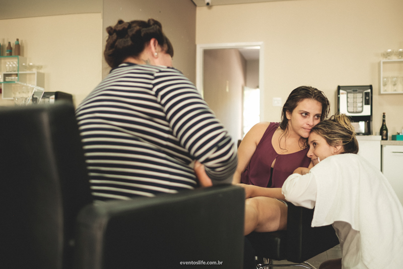 Casamento Camila e Jared, Wedding day, Life Fotografia, case de dia, Fotografia de casamento Sorocaba, Fotografia criativa, Making of Bride, noiva, irmãs, carinho, amor