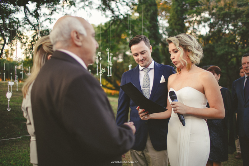 Casamento Camila e Jared, Wedding day, Life Fotografia, case de dia, Fotografia de casamento Sorocaba, Fotografia criativa, Cerimônia, momento emocionante, celta