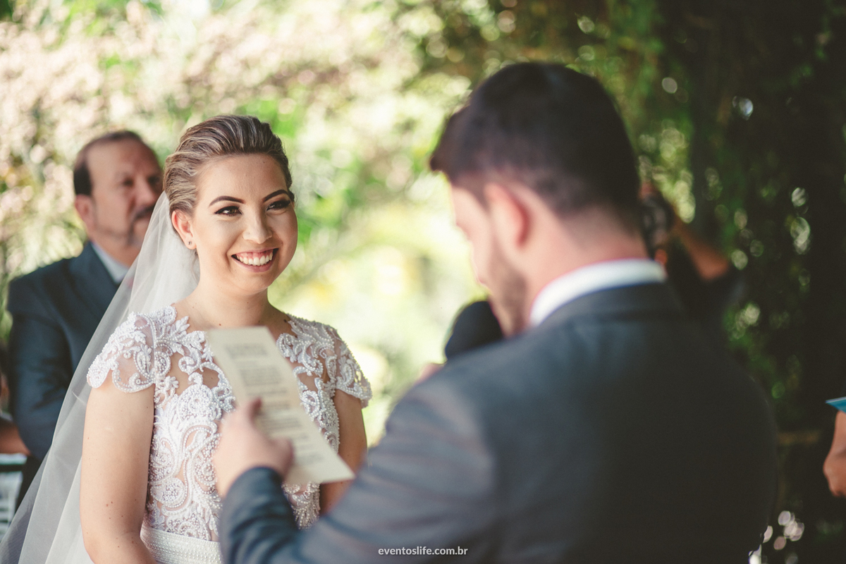 Casamento de dia Santa Victória Sorocaba Amanda e Bruno, Life Fotografia, Cyndi Omoto, Alex Oliveira, Trio Macaíba, Fotografia de casamento Sorocaba, Luz Natural, Noivas 2018, Vou casar, cerimônia, grande dia, yes i do, votos, vows