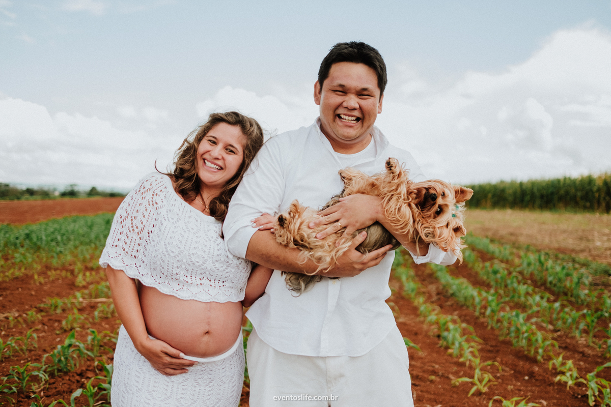 Ensaio Gestante, Life Fotografia, Cyndi Omoto, Alex Oliveira, Fotografia Gestante, Foto gestante, gravidez, gestação, pregnant, bebê, pais de cachorro, nascimento, parto, grávida, natureza, espontâneo, Sorocaba, São Paulo, família, cachorro, dog, sorrisos