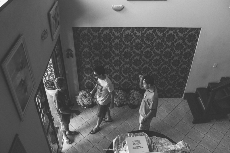 Thais e Daniel, Cerimônia Celta, Wedding, Case de dia, Festa animada, Festa divertida, Casar no interior, Casamento no interior, Casamento de Dia, Life Fotografia, Making Of do Noivo, Preto e Branco, Foto PB, Fotografia Documental, Making Of, Boituva