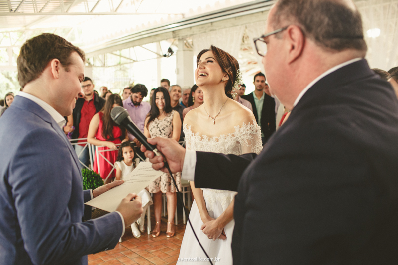 Casamento Carol e Thiago, Carol e Thiago, Wedding, Case de dia, Casar no interior, Casamento no interior, Casamento de Dia, Casamento ao ar livre, Espaço Alvorada, Fazenda Alvorada, Life Fotografia, Risada, Cerimônia de Casamento, Cerimônia Intima