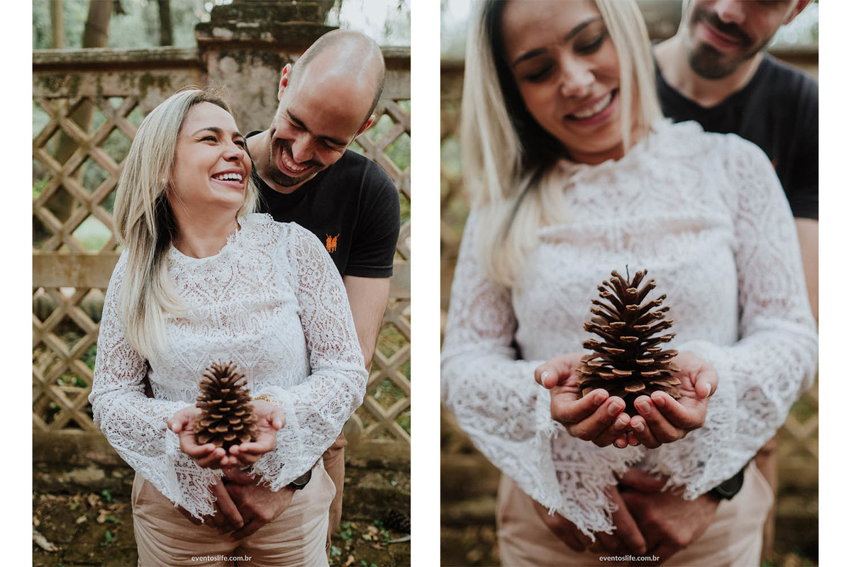 Ensaio Pré Casamento, Pré Wedding, Sessão Casal, Sessão Fotográfica, Casa dos Contos, São Roque, Sorocaba, São Paulo, Foto artística, Fotografia de Casamento, Ensaio, Melhor fotógrafo de Casamento de Sorocaba, Noivos, pinha, pinho, pinheiro
