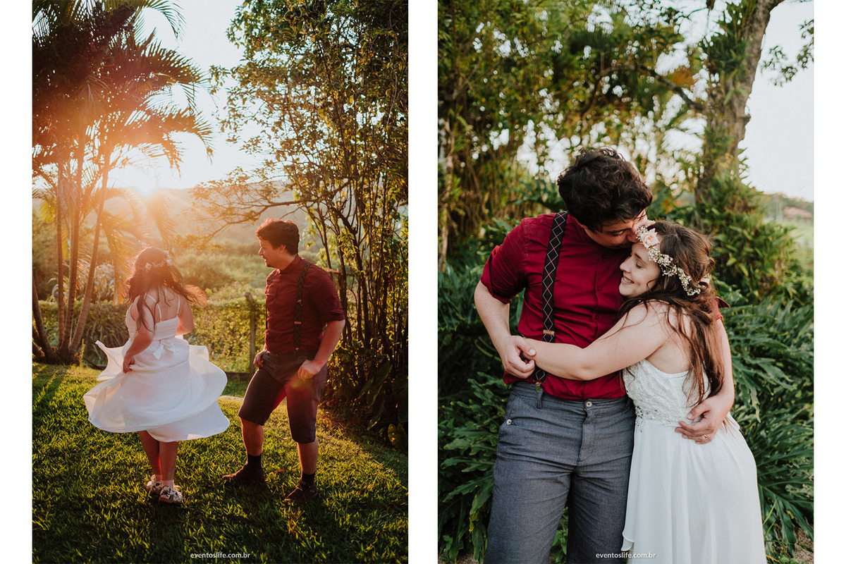 Preview, Casamento, Wedding, Life Fotografia, Fotos espontâneas, Casamento ao ar livre, Casamento de Dia, Noivos, Bride, Groom, Fotografia de Casamento Sorocaba, Ensaio dos noivos, Noiva girando, Noivos abraçados, Retratos, Pôr do Sol, Casamento lindo,