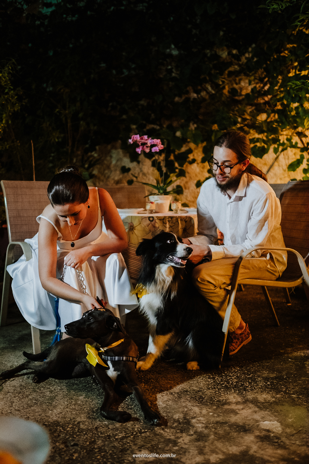 Life Fotografia, Casamento, Lais e Guilherme, Casamento em Casa, Mini Wedding, Mini Casamento, Dog, Cachorro, Pet no casamento