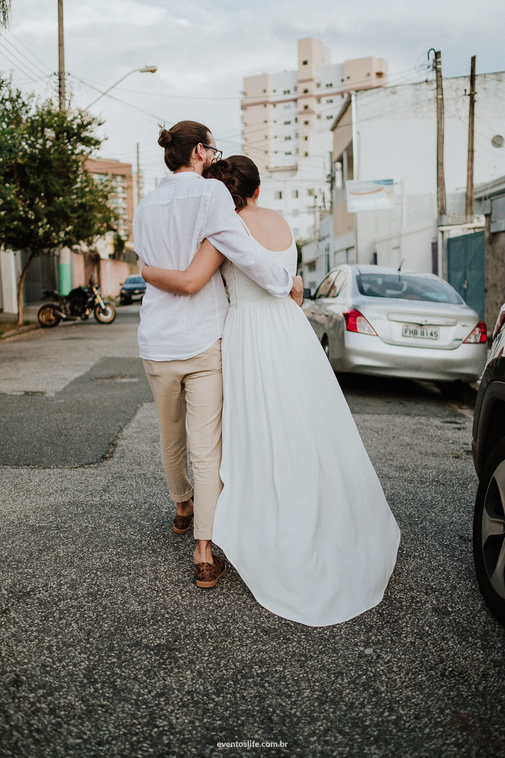 Life Fotografia, Casamento, Lais e Guilherme, Casamento em Casa, Mini Wedding, Mini Casamento, vestido de noiva