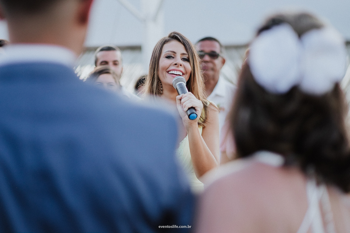 Life Fotografia, Fotografia de Casamento Sorocaba, Ilhabela, Fotos de Casamento, Fotos diferentes, Mini Wedding, São Paulo, Itu, Pier 151, Casamento na praia, Litoral, Mar, O dia mais bonito, Cerimonia, Barbara e Renan, BR, Discurso