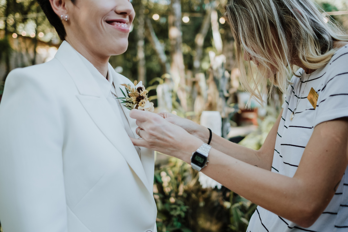 Casamento, Case de Dia, Fotografia de casamento, Fotografia espontânea, Diferente, Pride, LGBTQ+, Noivas, Boho, Villa Mandacaru, Life Fotografia, Cyndi Omoto, Alex Oliveira, tendência, inverno, first look, lésbicas, natureza, tathi frascino, assessoria