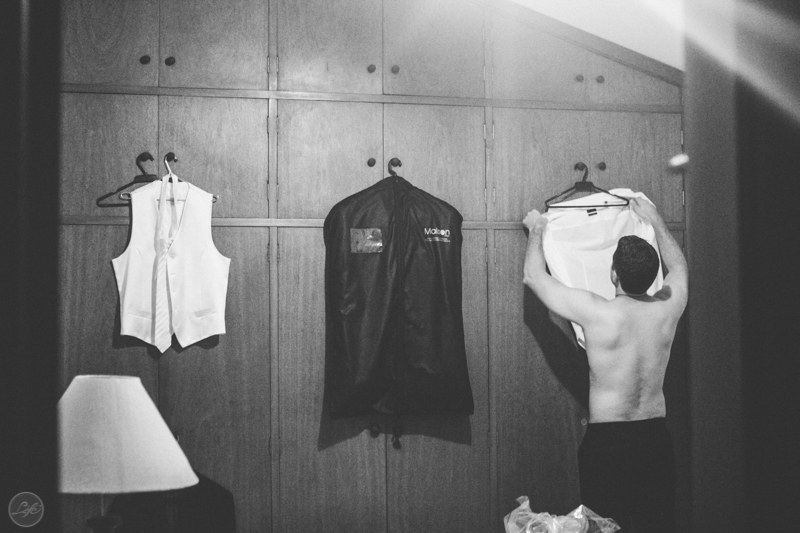 Roupa do noivo Roberto, Making of groom, momento de ansiedade antes da cerimônia, terno de noivo