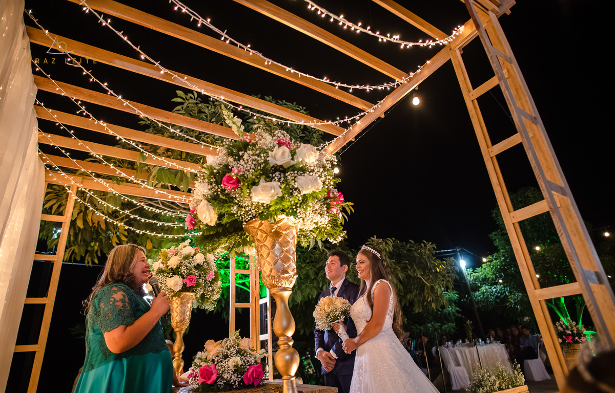 casamento no ar livre