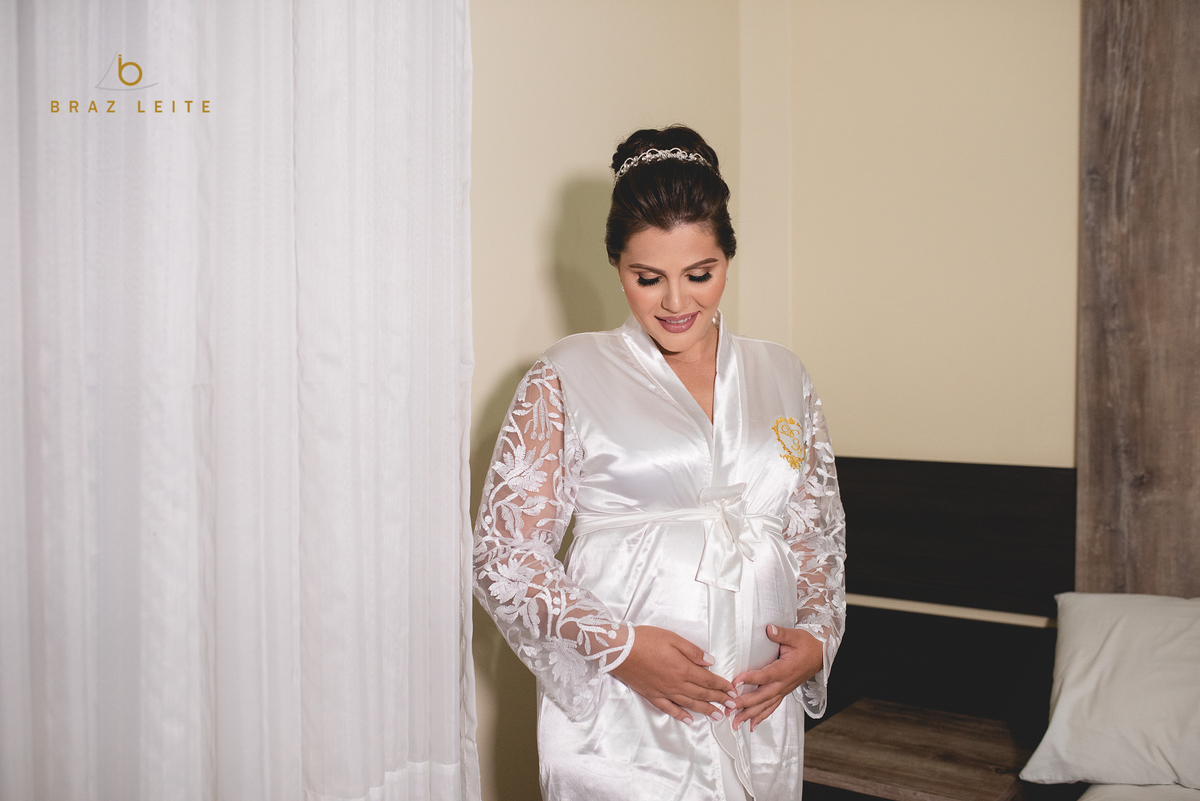 noiva gestante
