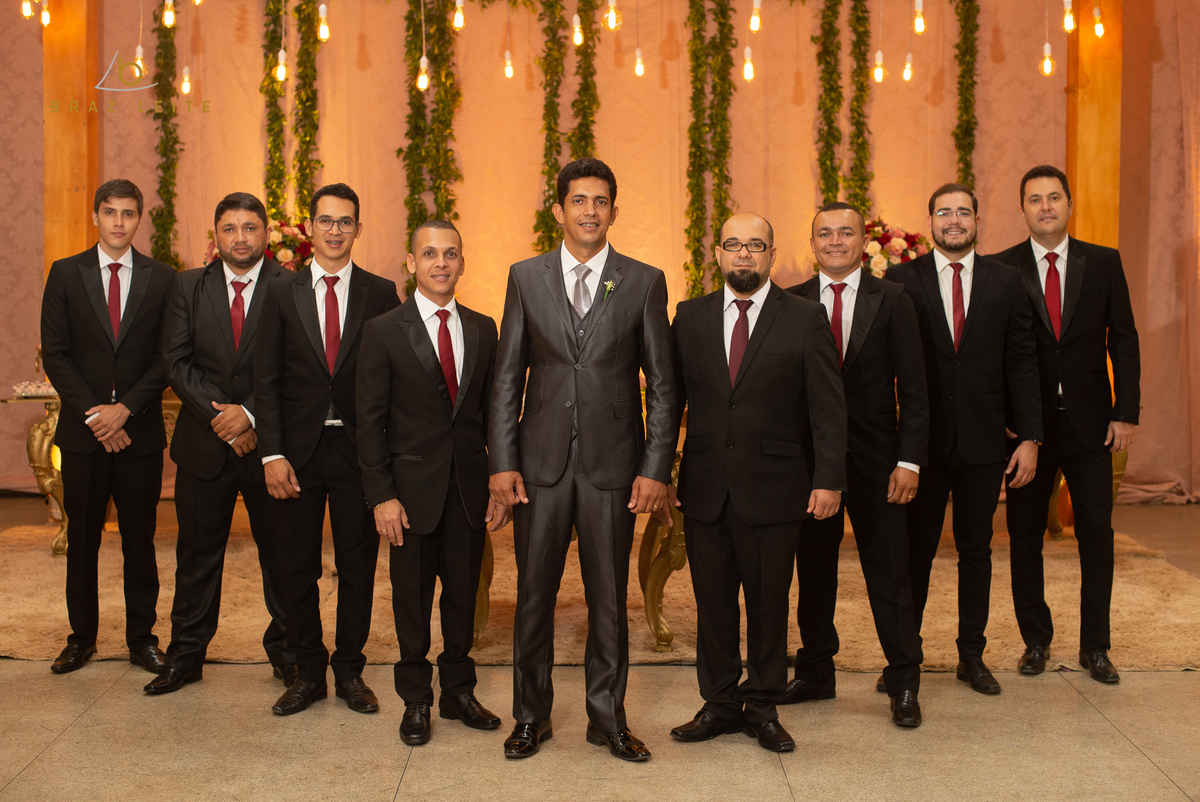 fotos com os padrinhos