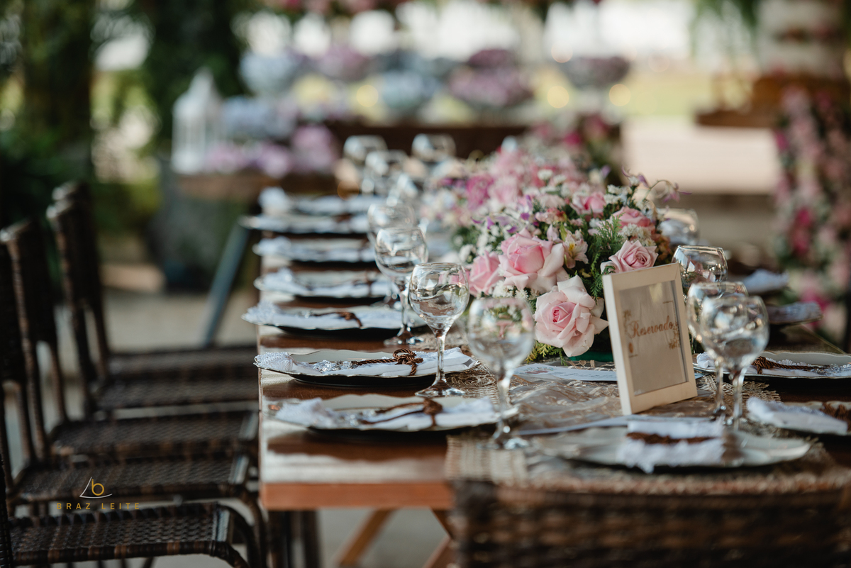 decoração de casamento