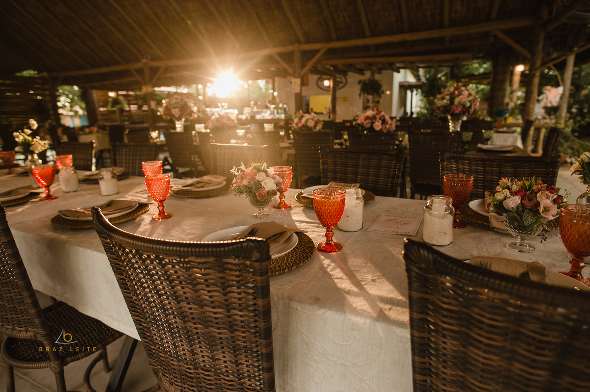 decoração do casamento